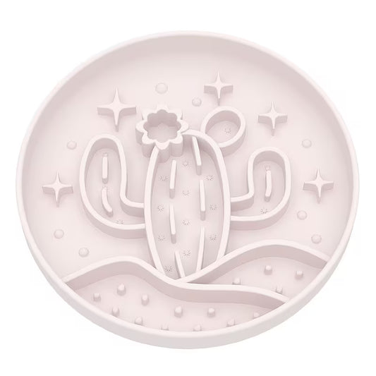 Cactus slow feeder bowl